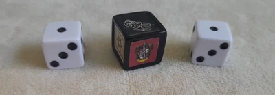 Pista Harry Potter Juego de Mesa Repuestos 3 Dados Hogwarts más 2 Regulares Foto 1 de 3