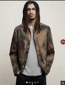 John Varvatos Linen Vanderbilt Jacket. Sz-52 EU , 42-US. Originally $1300. RARE! - Picture 1 of 5