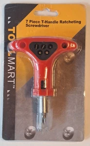 Destornillador de trinquete con mango en T TOOLMART 7 piezas - Imagen 1 de 4