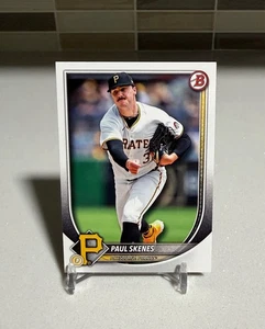 Bowman Paul Skenes #30 Pittsburgh Pirates Cy Young 2025 - Imagen 1 de 2