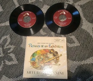 ARTURO TOSCANINI Mussorgsky Pictures At An Exhibition 1954 45EP-ERP 35 EXCELLENT - Picture 1 of 24