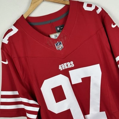Camiseta Nick Bosa San Francisco 49ers Nike Vapor FUSE Limitada Talla 2XL $175 NUEVA Foto 1 de 4