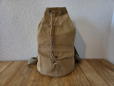 Filson Washed Canvas Cinch Pack | Tan | Made in USA | Discontinued | Rare - Image 1 of 4