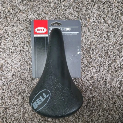 Bicicleta Negro Bicicleta Sillín Campana Little Rider 200 Asiento Niños Niños BMX MTB Foto 1 de 4