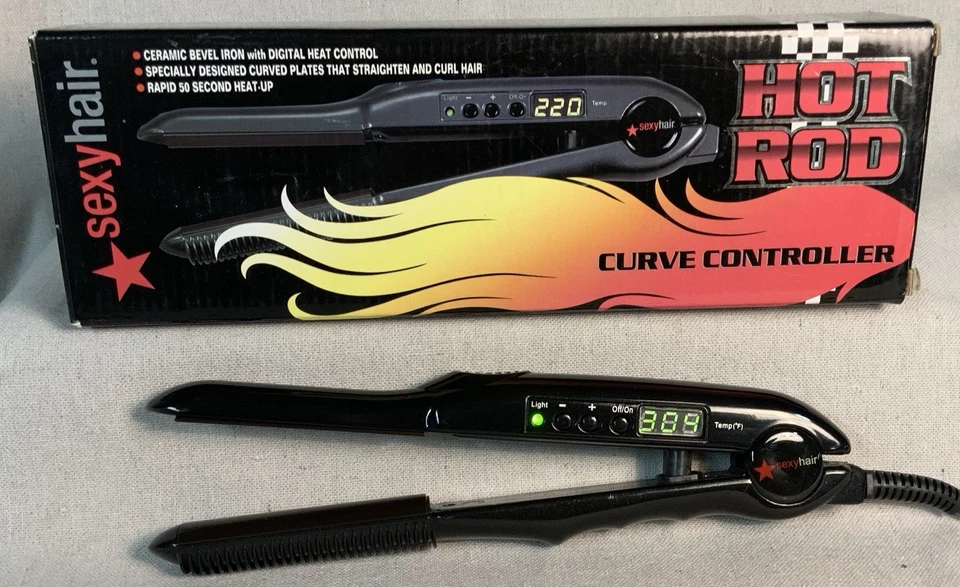 SEXY HAIR Hot Rod Oversized Hair Press Model #05 Flat Iron 2.0 - Image 1 of 2