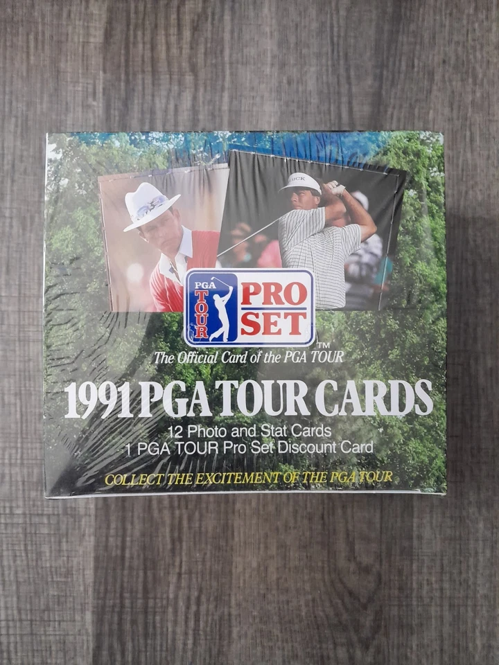 1991 Pro Set PGA Tour Golf Trading Card Box Factory Sealed 36 Packs - Image 1 of 1