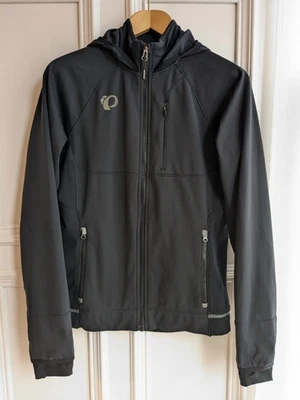 PEARL IZUMI Hooded Windblock Softshell Fleece Jacket Cycling Men's Size S - Image 1 of 4