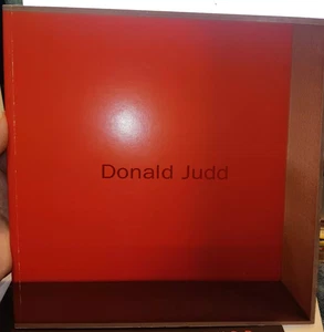 Donald Judd, 50 x 100 x 50, Softcover Pacewildenstein, 2002, Exhibition Catalog - Picture 1 of 1