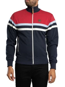 Trojan Men's Panel Stripe Track Jacket, Multicoloured - Picture 1 of 6