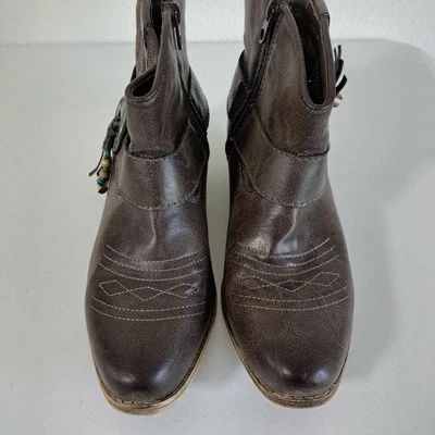 Botas occidentales Big Buddha para mujer talla 9 Foto 1 de 4