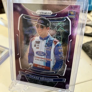 Chase Briscoe 2021 Panini Purple Velocity Prizm /199 - Picture 1 of 2
