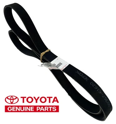 Cinturón original Toyota Hilux 2005-2015 1KD KUN16 KUN26 D4D 3.0 90916-T2005 SIN AIRE ACONDICIONADO Foto 1 de 2