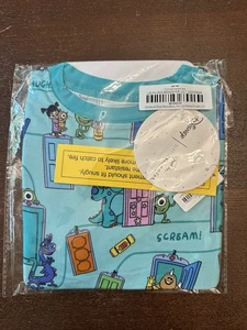 Little Sleepies DISNEY MONSTER'S MONSTERS INKL. SCHREI zweiteiliger Pyjama 2T neu im Karton - Bild 1 von 1