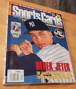 Sports Cards Magazine Price Guide September 1998 DEREK JETER Cover No Label Ny - Picture 1 of 7