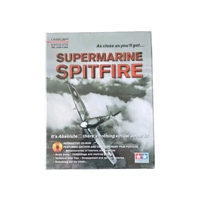 90's Supermarine Spitfire Interactive CD-ROM w/ Archive Footage NEW VTG - Image 1 of 2