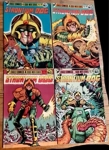 STRONTIUM DOG #s 1-4 Eagle Comics 1985 complete - Picture 1 of 13