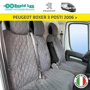 Kit coprisedili su misura per PEUGEOT BOXER 3 posti dal 2006 - Imagen 1 de 9