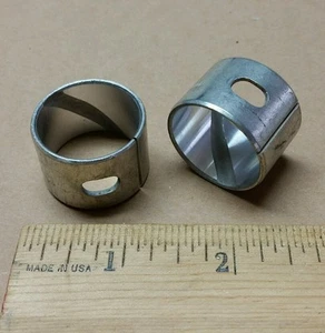 QTY OF 2 ONAN 101-0603 SLEEVE BEARING FITS MEP-016B 1-1/8" X 25/32 X 1/16"  - Picture 1 of 1