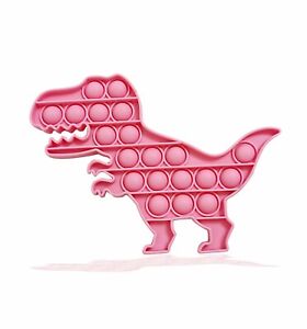 Dinosaur Pop Bubble Fidget It Sensory Fidget Toy Pop Push Bubble For Kids Adults
