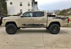 New! Toyota Tacoma 2016 - 2022 TRD OFF ROAD 4x4 Bed and ROCKER PANEL Vinyl Decal - Bild 1 von 5