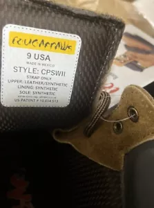 Cougar Paws Stiefel 🥾 NEU Größe 9 Leder Dach CPSWII nur Riemen - Bild 1 von 7