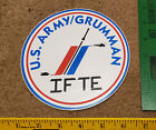 Vintage Grumman US Army IFTE Integrated Family of Test Equipuipmt 6&quot;  Sticker
