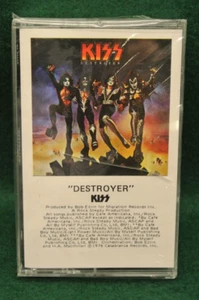 KISS Destroyer Cassette Tape Brand New Factory Sealed - Picture 1 of 5