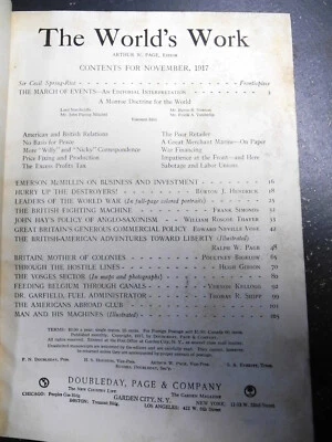 1917-1918/The World’s Work/Nov - Apr/vol XXXV number 1-6 - Image 1 of 4