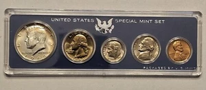 1966 U.S. Mint-Special Mint Set Coin w/40% Silver Kennedy In Holder - Picture 1 of 3