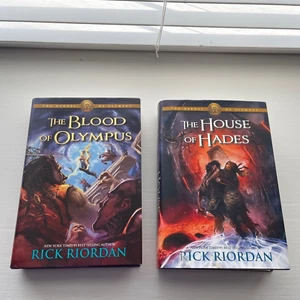 The Heroes of Olympus 2 Hardcover Books Rick Riordan - Imagen 1 de 10