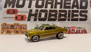 HOT WHEELS 1:64, 1968 CHEVY NOVA SS 427, REAL RIDERS, MOTOR CITY MUSCLE, #C2642 - Picture 1 of 5