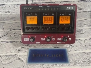 Zoom B3 Multi-Effects Guitar Effect Pedal Free ship from japan fast ship vintage - Picture 1 of 14