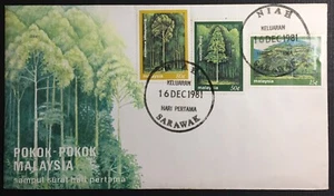 Malaysia FDC Trees Of Malaysia (PO Niah Closed Down) - Picture 1 of 1