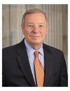 Foto ritratto 8x10 politico Richard Durbin 2021 su 8,5" x 11" - Foto 1 di 1