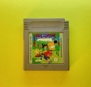 Bart Simpsons Escape from Camp Deadly (Nintendo Game Boy, Gebraucht) - Bild 1 von 1