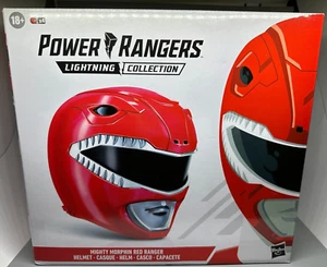Casco Hasbro Mighty Morphin Power Rangers Lightning Collection Red Ranger - Imagen 1 de 2