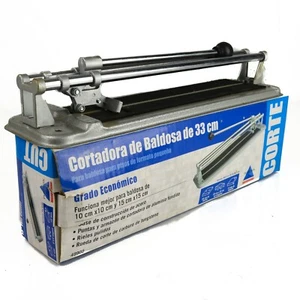 PRECISION (Lowe's) 13" Wall & Floor Manuel Tile Cutter 4x4 6x6 Small & Portable  - Picture 1 of 10