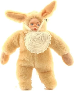 Easter Balos 1984 Bunny Rabbit Doll with China Face - Picture 1 of 1
