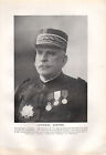 1918 WW1 Guerre Mondiale I Imprimé ~ Général Joffre