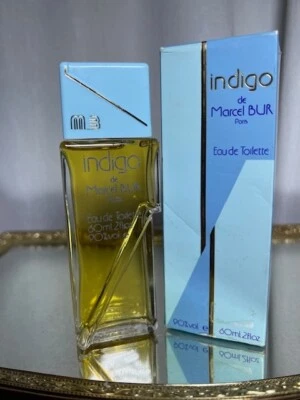 Indigo De Marcel Bur Edt 60 ml. Vintage 1978. Sealed bottle Foto 1 de 4