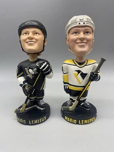 Pittsburgh Penguins #66 Mario Lemieux Bobblehead Lot x2 - 2001 7” - Picture 1 of 8