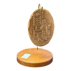 Wendell August Forge Ornament - Checking It Twice 1998 1st Edition Bronze - Picture 1 of 2