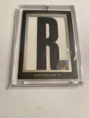 2007-08 Topps Letterman Basketball Patch “R” Mike Miller #LP-MM 2/9 Grizzlies  - Image 1 of 2