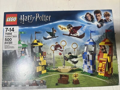 NEW DAMAGED BOX SEALED LEGO Harry Potter Quidditch Match 75956 - Image 1 of 3