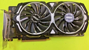 MSI GeForce GTX 1060 Armor OC - 6GB GDDR5 Legacy Gaming Video Graphics Card - Picture 1 of 6
