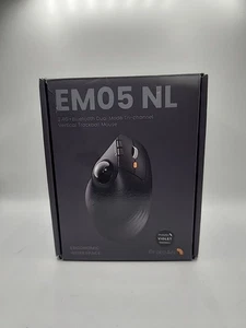 ProtoArc EM05 NL Vertical ERGONOMIC Wireless Violet Trackball Wiederaufladbare Maus - Bild 1 von 6