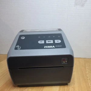 TESTED Zebra ZD621 Thermal Transfer Barcode Label Printer USB LAN Bluetooth  - Picture 1 of 5
