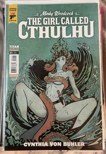 The Girl Called Cthulhu #1 & 2 (2024)  Cover C -  Minky Woodcock  - Titan Comics - Picture 1 of 2