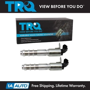 Par de solenoides de distribución de válvula variable TRQ para GM Cadillac Buick SAAB Pontiac - Imagen 1 de 5