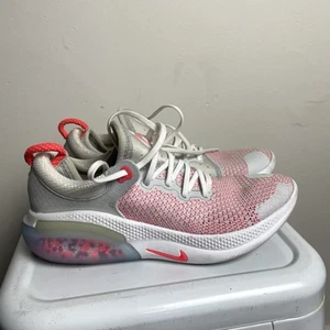 Nike Joyride Zapatos para Correr EE. UU. 8 Blanco Rosa Gris Entrenadores para Correr Suela de Burbuja Raro - Imagen 1 de 16
